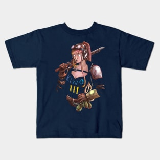 Battleworn Kiwo Kids T-Shirt